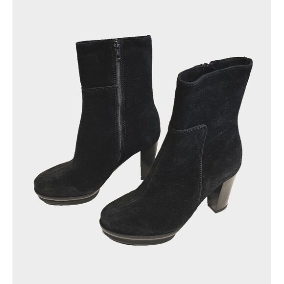 NEW LA CANADIENNE City Dry Suede Waterproof Boots SIZE 5 - Picture 1 of 8